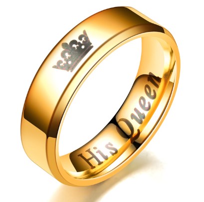 ANILLOS DE PROMESA PARA PAREJAS – SET DE 2 | ACERO INOXIDABLE