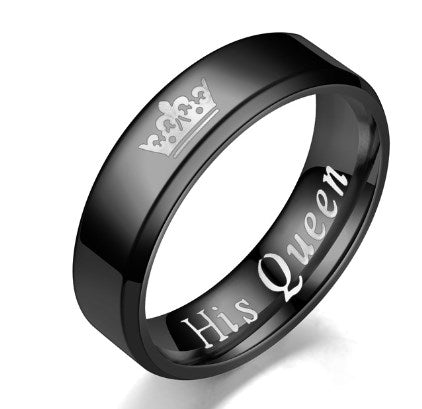 ANILLOS DE PROMESA PARA PAREJAS – SET DE 2 | ACERO INOXIDABLE